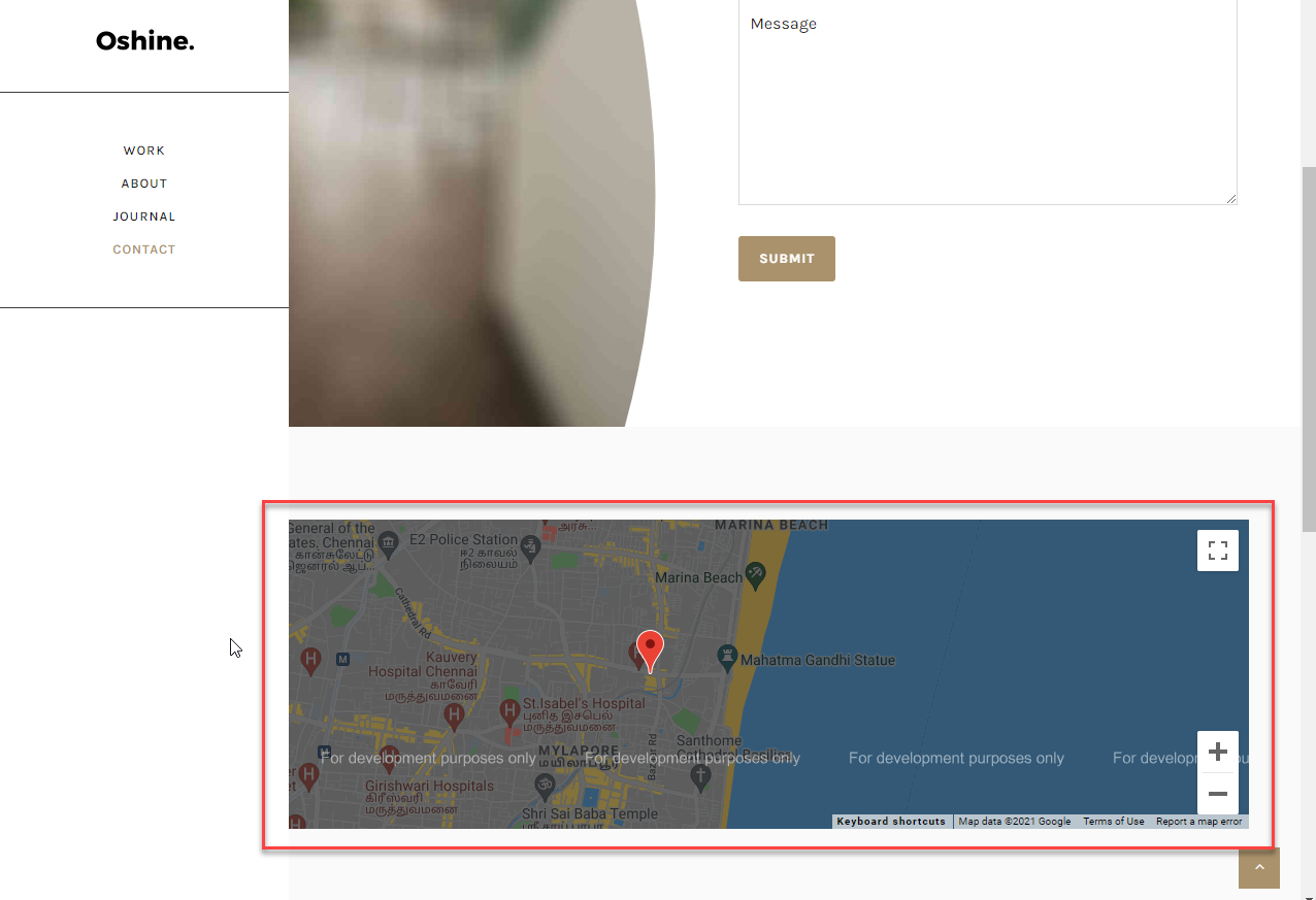Use the Tatsu’s Google Maps Module -3 - Generate Google Maps API Key and Display Maps in Oshine